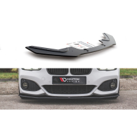 [Racing Durability Predný splitter V.3 pre BMW 1 F20 M-Pack Facelift / M140i - čierny]