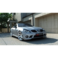 [Predný nárazník Mercedes SLK R171 AMG 204 Look - Bez základného náteru]