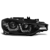 [Predné Svetlomety U-Led Light Black Pre Bmw F30/F31 10.11 - 05.15]