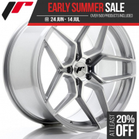 [JAPAN RACING JR34 - MACHINED SILVER - EARLY SUMMER SALE]