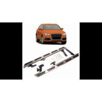 [Alu Side Steps Running Boards suitable for AUDI Q3 (8U) 2012-2017]