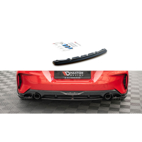 [Maxton Design středový spoiler pod zadní nárazník pro BMW Z4 G29 /M-Pack, černý lesklý plast ABS]