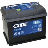 [Batéria EXIDE EXCELL 12V 62Ah / 540A EB621]