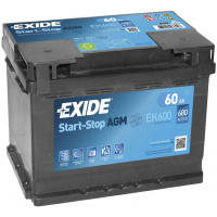 [Batéria EXIDE AGM 12V 60Ah / 680A EK600]