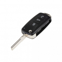 [Náhradný kľúč pre Škoda, VW, Seat,, 3-tlačidlový, 433MHz, 7N5 837 202H]