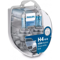 [Philips H4/W5W Whitevision Ultra]