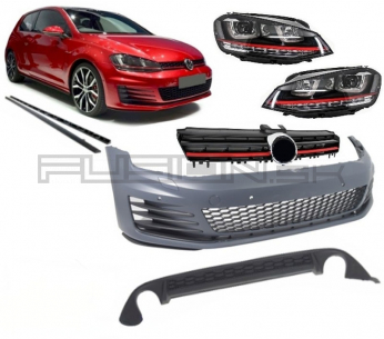 [Obr.: 99/26/37-complete-body-kit-suitable-for-vw-golf-7-vii-2013-2016-gti-look-with-front-grille-and-headlights-led-drl-1692300461.jpg]