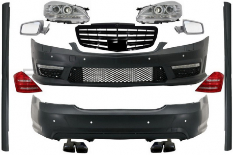 [Obr.: 99/27/54-complete-body-kit-with-front-grille-piano-black-complete-mirror-assembly-suitable-for-mercedes-benz-s-class-w221-2005-2009-lwb-facelift-design-1692265200.jpg]